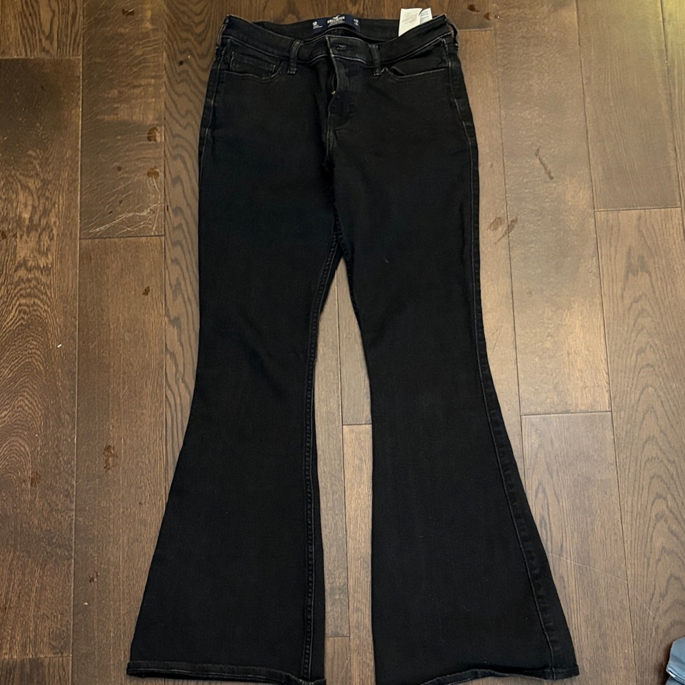 Hollister Women's Classic Black Flare Jeans